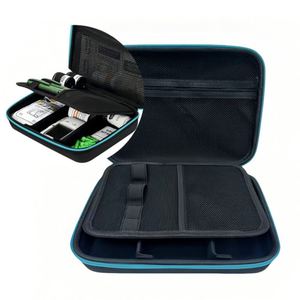 Estuche Impermeable de EVA/Nylon+Terciopelo de Color Negro para Diabéticos y Organizador de Medicamentos, Bolsa de Viaje - Product Image 5