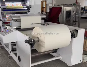 High Speed High Quality High Precision IR UV Flexo Printing Machine For Paper Cup 6 Colour