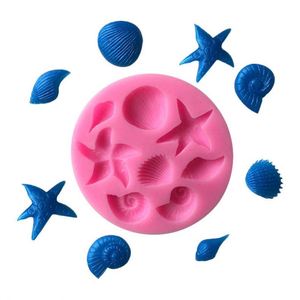 Chocolate con Forma de Animales Marinos. Molde de Silicona 3D para Fondant con Diseño de Cola de Sirena, Molde de Encaje de Azúcar OEM/ODM - Product Image 3