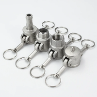 Kit de raccords Camlock en acier inoxydable 316 et kit de raccords à rainures BSP NPT ISO CE SGS