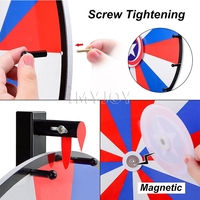 18 'Lucky Spinning Roulette Lottery Turntable Spin Game Prize Wheel of Fortune Spinning Game