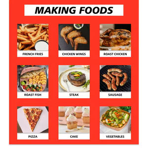 In Stock 10L Freidora De Aire Sin Aceite Stainless Steel Visual Window Healthy <b>air</b> <b>Fryer</b> Household Commercial <b>Air</b> <b>Fryer</b> - Product Image 4