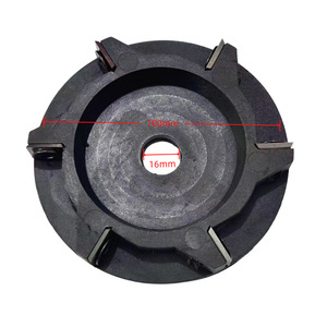 Yili Hardware Wood Carving Disc 75-100mm 16mm Inner Diameter Black <b>Plastic</b> For Angle <b>Grinder</b> - Product Image 2