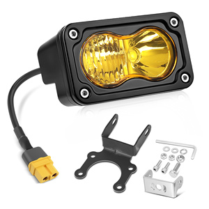 Meilleur phare antibrouillard 20W pour vélo, phare LED 3'' pour vélo électrique, support de fixation pour Bee X/S Talaria Sting MX3, accessoires de moto - Product Image 2