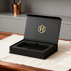 Cajas Magnéticas Personalizadas al por Mayor, Embalaje de Cartón con Esponja, Laminación Mate, Reciclables, con Asa, para Tarjetas Deportivas - Product Image 1
