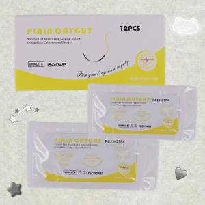 ชุดเย็บแผลสัตว์ PGA ไหมไนลอนแบบดูดซึมได้ เย็บ<span class=keywords><strong>แผล</strong></span>แบบใช้แล้วทิ้ง สำหรับสัตว์เลี้ยง แมว สุนัข <span class=keywords><strong>แกะ</strong></span> หมู - Product Image 3