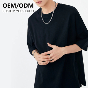 T-shirts Streetwear DTG Personnalisés en Coton Lourd 100% Coton, Manches Courtes, Coupe Classique, Effet Délavé Vintage, Imprimé en Relief pour Hommes - Product Image 3