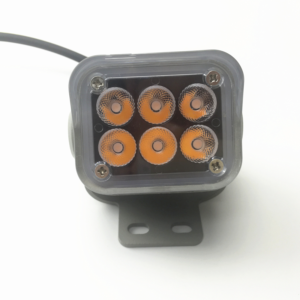 IP65 Outdoor LED Floodlight with Square Projectors for Building Facade and Landscape Lighting