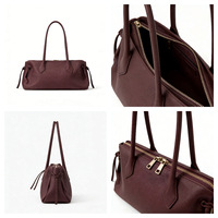 Luxuriöse Maßanfertigung Geometrisches Design Kissenförmige Handtasche mit Reißverschluss Wasserdichte Vintage Minimalistische Bedruckte Handtasche