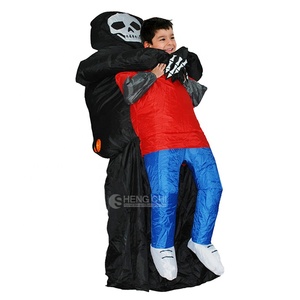 Disfraz Inflable de Halloween para Adultos, Disfraz de <span class=keywords><strong>Esqueleto</strong></span> Fantasma para Hombres y Mujeres, Conjunto para Fiesta de Halloween - Product Image 1