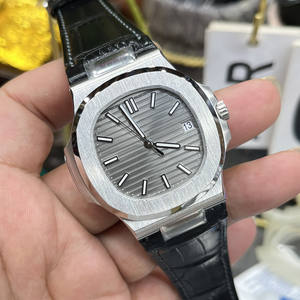 Montre mécanique automatique de luxe pour hommes en acier inoxydable bracelet en cuir 22mm bande passante montre Design étanche à la main lumineuse - Product Image 3