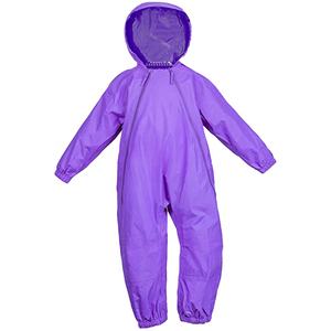 Hot Sell Raincoat Jackets Waterproof Hooded <strong>All</strong> <strong>in</strong> <strong>One</strong> <strong>Suit</strong> With Pants Pu Coating Kids <strong>Rain</strong> Coat - Product Image 2