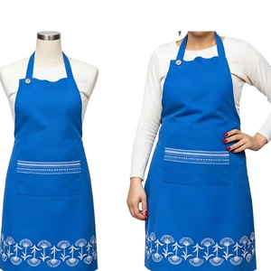 Tabliers en coton égyptien durables avec grandes poches, anti-déversement, style cuisine classique, en stock, délai de livraison d'échantillon de 7 jours - Product Image 3