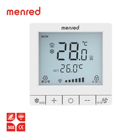 FCU IR Control Remoto Infrarrojo Aire Acondicionado Termostato Programable