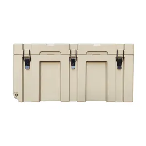 150L Large Size LLDPE Mechanic Waterproof Tool Boxes Custom Case Outdoor Activities Tool Box