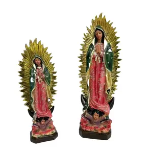 Patung agama perawan Mary Resin, kerajinan gereja, hadiah Kristen dekorasi rumah patung perabotan