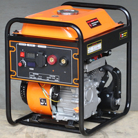 Machine à souder à l'arc portable à essence 1KW DC Inverter / Générateur de soudage à l'arc manuel à essence 160A 220V à vendre