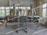 Cuve de fusion et de mélange de chocolat VBJX à haute efficacité, avec chauffage à double enveloppe, mélangeur et agitateur en acier inoxydable
