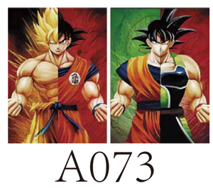500 Designs 40*30cm Affiche Murale Lenticulaire 3D en Plastique Anime <span class=keywords><strong>Dragon</strong></span> <span class=keywords><strong>Ball</strong></span> <span class=keywords><strong>Z</strong></span> Effet Flip 3D Emballage Sac OPP - Product Image 4