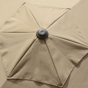 Sombrilla barata de fábrica de China, sombrilla para exteriores de gran tamaño y base para restaurante, sombrilla balinesa para Patio, sombrilla para mesa de jardín - Product Image 4