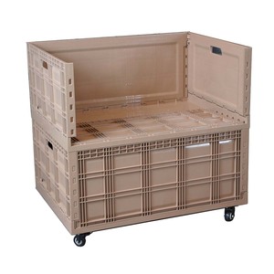 Multi-purpose Home Storage Bins with Handles And Wheels Rolling Plastic Containers