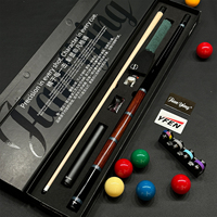 Série Aero JIANYING&YFEN - Queue de billard CQ en bois d'érable et cocobolo, manche composite trois couches, fût en fibre de carbone et fût en bois d'érable