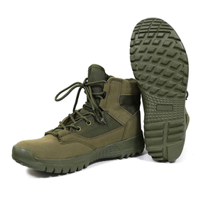 Botines TSB1102 en negro, verde y caqui - Product Image 3