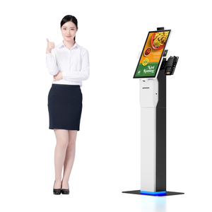 Terminal interactif numérique <span class=keywords><strong>Kiosque</strong></span> de service libre-service Écran tactile Système de commande automatisé Paiement par menu Lecteur de codes <span class=keywords><strong>à</strong></span> barres Intérieur - Product Image 4