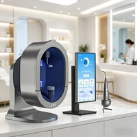 Salon Full Face Scanner Testing Ai Skin Analyzer Machine Scalp Analyzer Handle Desktop Facial Diagnostic Instrument