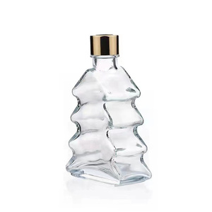 Diffuseur de parfum d'intérieur sans flamme en verre vide de 220 ml, parfum sapin de Noël, décoration d'intérieur - Product Image 5