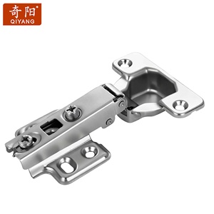 Bản lề tủ bếp Qiyang hiện đại 35mm một chiều hai chiều 261 loại thường tự đóng bằng thép sắt, phụ kiện nội thất bán buôn - Product Image 5