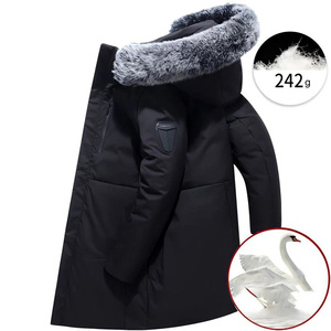 Manteaux en duvet de canard blanc pour hommes, vestes d'hiver pour hommes 2023, manteau en duvet chauffant Incrassation, vêtements de marque Parker pour hommes, Montclair - Product Image 2