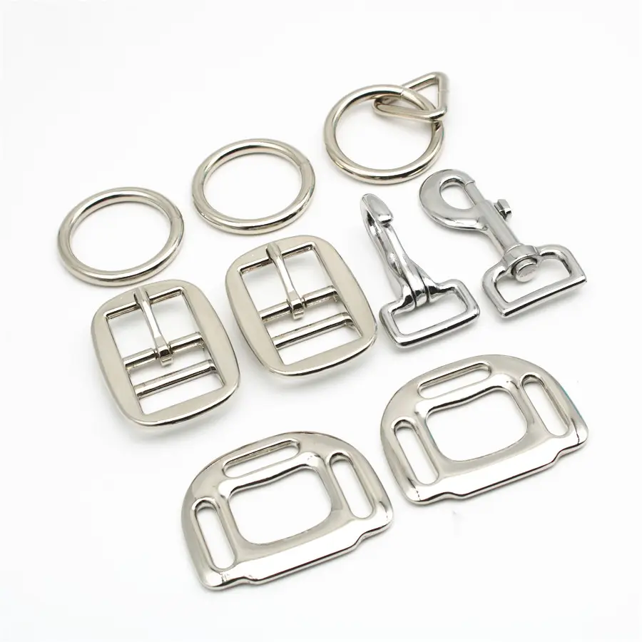 Western Bridles And Headstalls Metal/Zinc Alloy Horse Halter Buckle Saddlery Fitting Leather Bridle Buckle Set