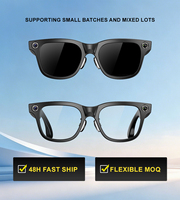 Lunettes intelligentes avec caméra HD 4K, enregistrement vidéo, réduction du bruit ENC et Wi-Fi