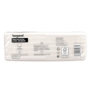 Serviettes en papier pour cocktails à domicile, 100 unités - Product Image 2