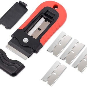 Safety Razor Blade Scraper for Glass Clean Paint and Old Label Decal Sticker Remover - Product Image 3