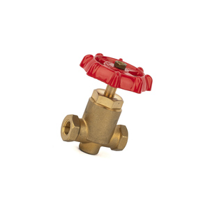 <span class=keywords><strong>Double</strong></span> valve <span class=keywords><strong>d</strong></span>'<span class=keywords><strong>arrêt</strong></span> en laiton, de haute qualité, robuste - Product Image 1