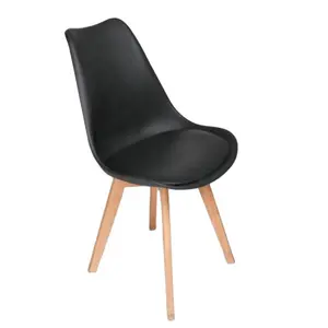 Заводская дешевая нордическая белая черная синяя тюльпан пластиковая PP сиденье кухонное кресло на заказ стулья для столовой для дома