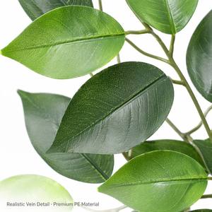 Rama de Hojas de Banyan Artificiales, Plástico Verde, Decoración para Interiores y Exteriores, para Colgar en la Pared, Escritorio, Hogar, Fiestas, <span class=keywords><strong>Planta</strong></span> Artificial - Product Image 2