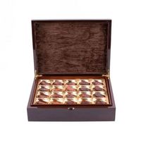 Boîte cadeau Ramadan en bois de luxe, design personnalisé, pour le marché arabe, chocolat et dattes, fabriquée par WoodBox Factory, saison KSA Riyad