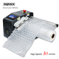 Machine à coussin d'air ultra-rapide - Fabricant d'emballages polyvalent pour coussins d'air et film à bulles large de 100 cm, emballage efficace