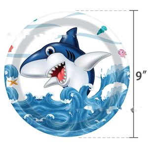 Juego de Vajilla Desechable de Papel para Decoración de Fiestas de Cumpleaños, Platos, Vasos y Servilletas al por Mayor - Product Image 2