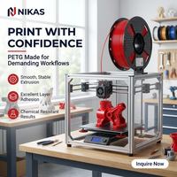 Filament d'impression 3D PETG en gros 1,75 mm, bobine en plastique vierge anti-emmêlement, haute résistance, pour pièces d'ingénierie d'imprimante FDM, en vrac