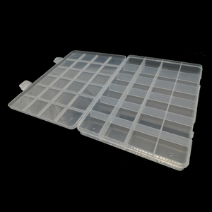 Rõ Ràng Chia Bản Lề Keyway Nhựa Lưu Trữ <span class=keywords><strong>Organizer</strong></span> Box Với Ngăn Keyway Hộp Lưu Trữ Nhựa - Product Image 6