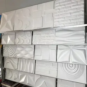 Pabrik Panel Dinding 3D PVC Guangzhou Grosir Interior Panel Dinding 3D