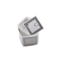 Hochwertige RFID-Tags 13,56 MHz HF ISO15693 RFID-Etiketten 50*50mm Größe für Bibliotheken