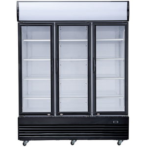 Réfrigérateur vitrine de boissons à trois portes en verre de supermarché réfrigérateur <span class=keywords><strong>congélateur</strong></span> à bière commercial - Product Image 5
