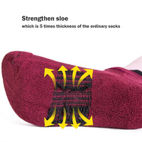 Chaussettes de course athlétiques pour hommes, chaussettes de sport en nylon