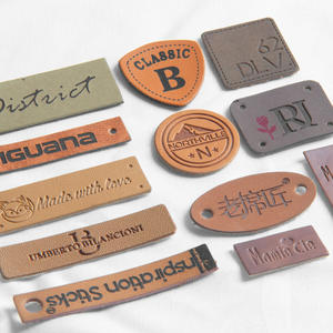 גודל מותאם אישית תוויות עור כובע בגד שונים, התאמה אישית של צבע עור נעלי בגדי תיקון עור - Product Image 6