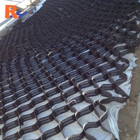Système de confinement en géocell HDPE perforé pour la stabilisation des sols, la construction routière, la protection des pentes, la grille de gravier pour allées